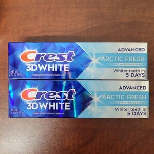 Crest 3D White Advanced Arctic Fresh Toothpaste 2 Packs